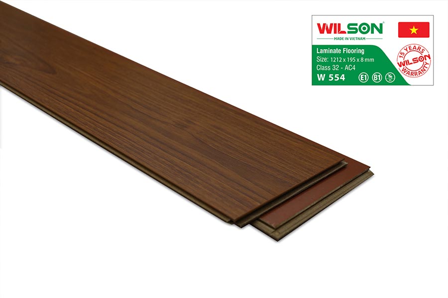 Sàn gỗ Wilson 8mm W554 - Ảnh 2