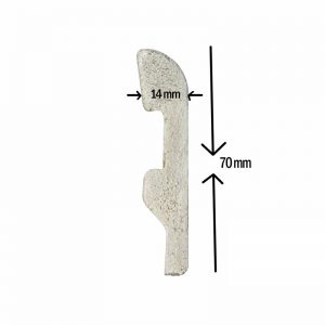 Len chân tường nhựa Hàn Quốc SP7