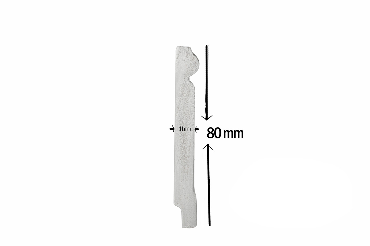 Len chân tường nhựa Hàn Quốc cao 8cm SB800