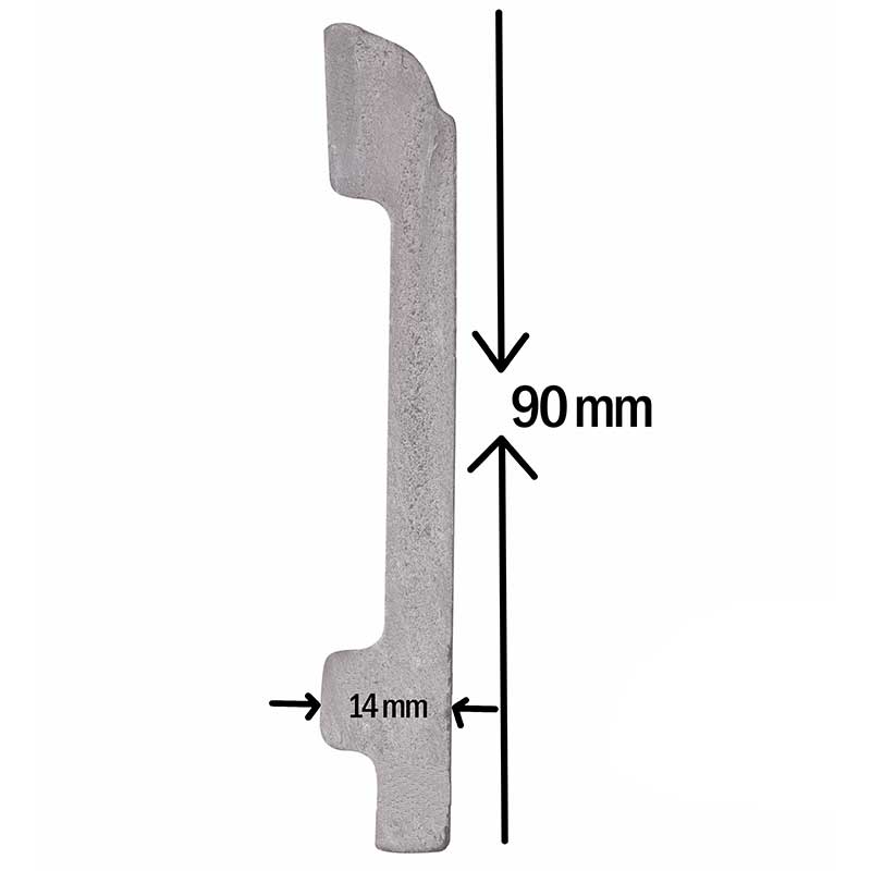 Len chân tường nhựa Hàn Quốc cao 9cm SP9