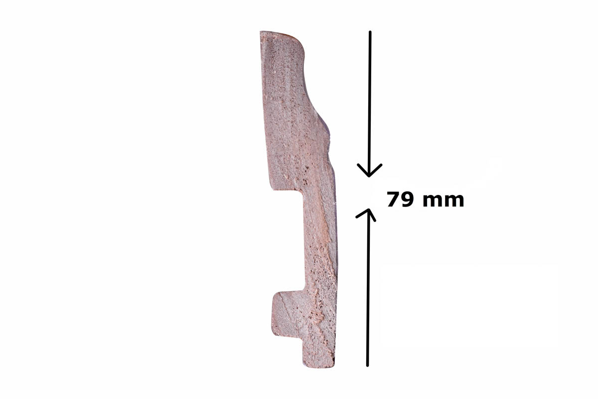 Len chân tường nhựa Hàn Quốc cao 7.9cm HPO