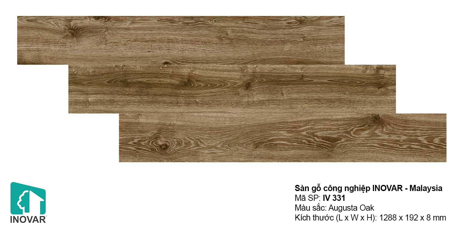 Sàn gỗ Inovar IV331 dày 8mm