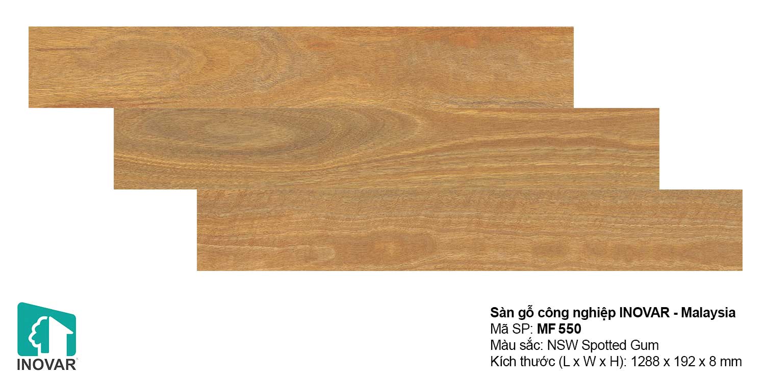Sàn gỗ Inovar MF550 dày 8mm