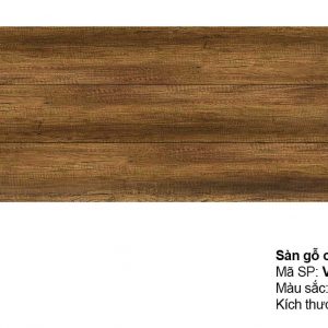 Sàn gỗ Inovar VG332 dày 12mm khe V bản nhỏ