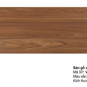 Sàn gỗ Inovar VG801 dày 12mm khe V bản nhỏ