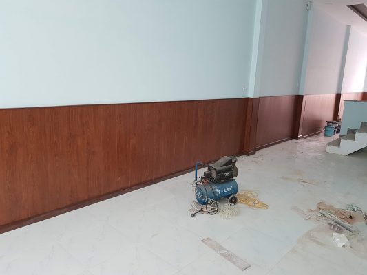 Ốp gỗ phòng khách