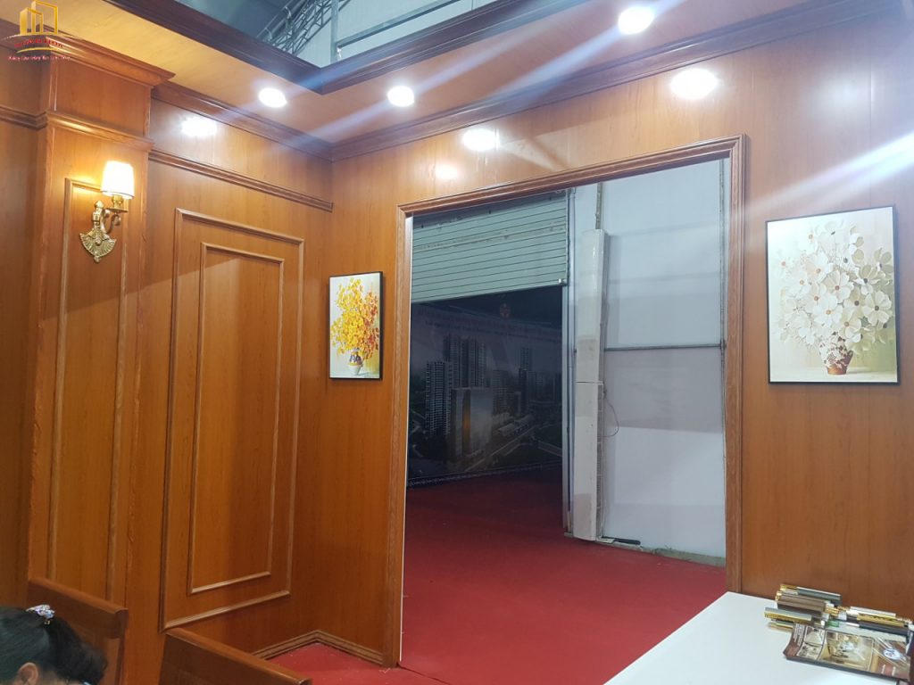 Tấm ốp nano trang trí phòng khách