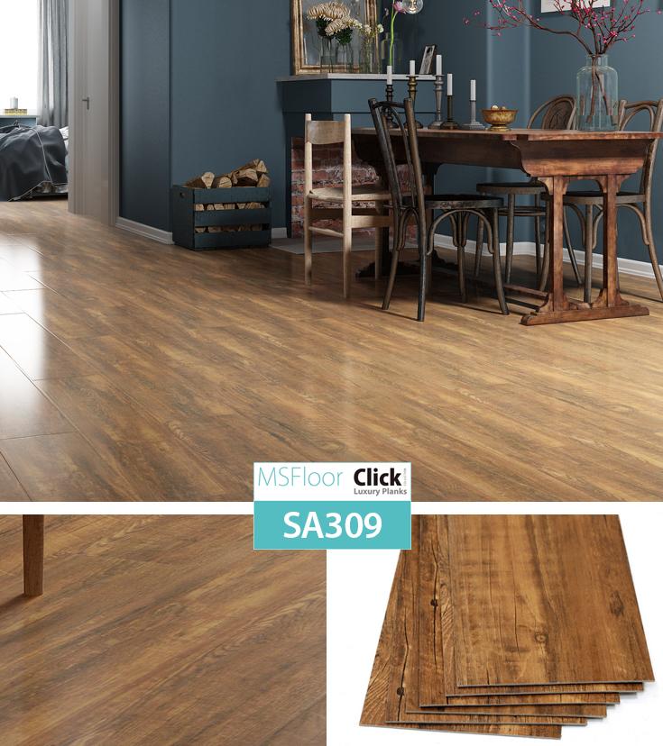 Sàn nhựa bóc dán dày 2mm MSFloor SA309