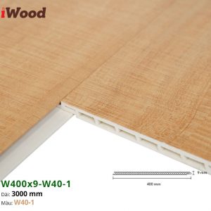 Tấm ốp tường trần iWood W40-1