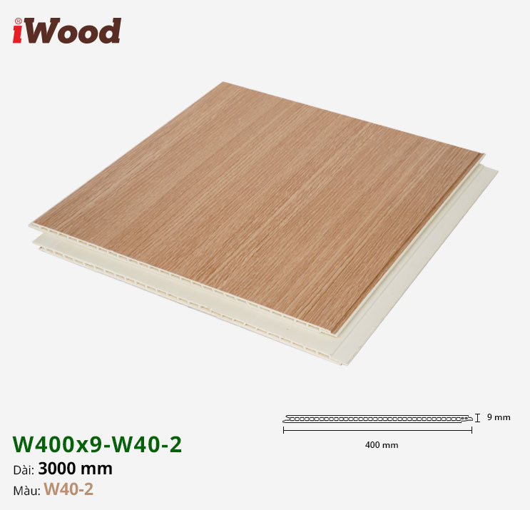 Tấm ốp tường trần iWood W40-2