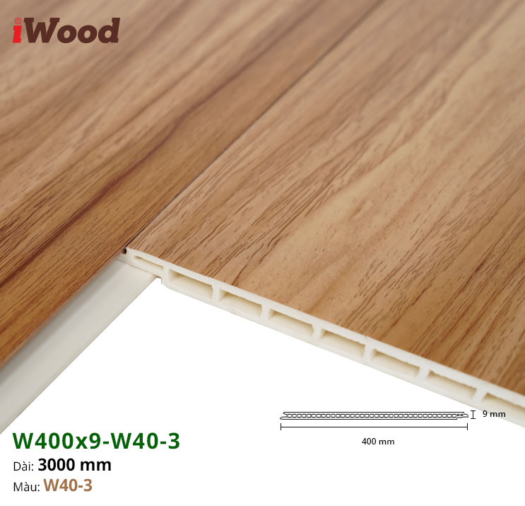 Tấm ốp tường trần iWood W40-3