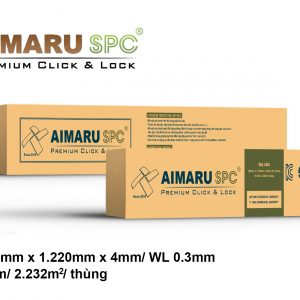 Sàn nhựa hèm khóa Aimaru SPC dày 4mm 4211