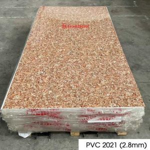Tấm ốp tường nhựa PVC vân đá 2021