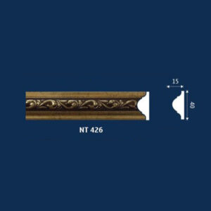 Chỉ khung viền hoa văn 4cm NT426