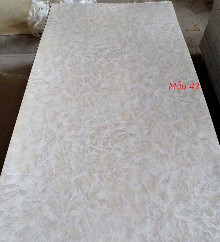 Tấm ốp tường PVC vân đá (nhựa giả đá) mẫu 43