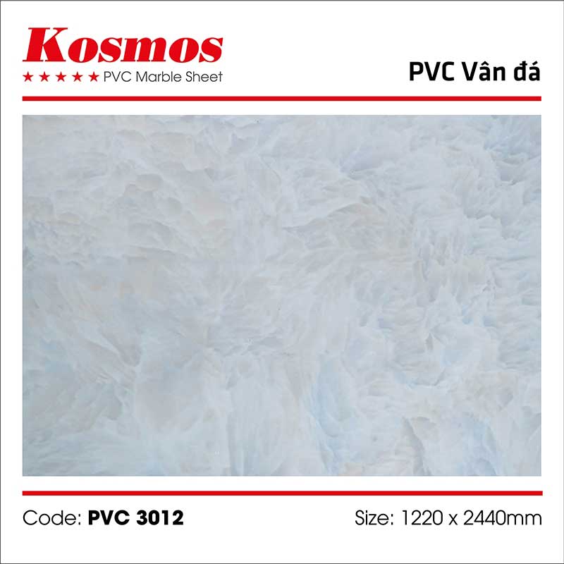 Tấm ốp tường PVC vân đá (nhựa giả đá) 3012