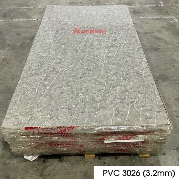 Tấm ốp tường PVC vân đá (nhựa giả đá) 3026